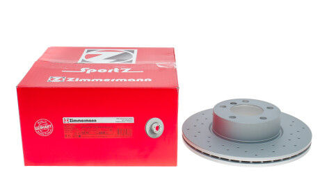 Фото 6 - Гальмівний диск ZIMMERMANN 150.2900.52 (150290052)