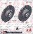 Диск гальмівний Black Z - ZIMMERMANN 150290053 (фото 1)