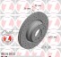 Тормозной диск передний BMW 1 (E81/87/3 (E90-93) 04-13/X1 (E84) (330x24) вентилируемый - ((34116854999, 34116764645)) ZIMMERMANN 150.3428.52 (фото 7)