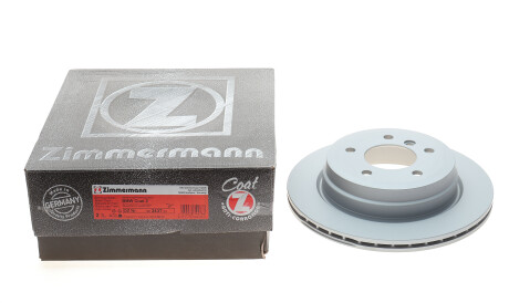 Фото 2 - Гальмівний диск ZIMMERMANN 150.3437.20 (150343720)