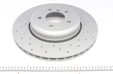 Фото 5 - Гальмівний диск ZIMMERMANN 150.3461.52 (150346152)