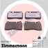 Колодки дискового тормоза - ((SFP500045, SFP500070)) ZIMMERMANN 20217.965.1 (фото 1)