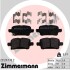 KLOCKI HAMULC. OPEL ASTRA K 15- TYЈ - (39021615, 13454674, 13517515) ZIMMERMANN 22129.170.2 (фото 1)