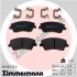 Колодки дискового тормоза - ZIMMERMANN 225181752 (фото 1)