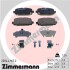 Колодки гальмівні дискові задні к-кт - ZIMMERMANN 228441652 (фото 1)