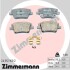 Гальмiвнi колодки дисковi - ZIMMERMANN 243121602 (фото 1)
