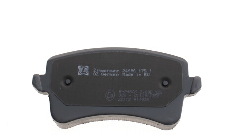 Фото 2 - Тормозные колодки ZIMMERMANN 24606.175.1 (246061751)