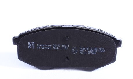 Фото 3 - Гальмівні колодки ZIMMERMANN 25187.180.1
