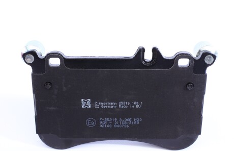 Фото 3 - Гальмівні колодки ZIMMERMANN 25219.180.1 (252191801)