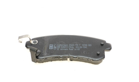 Фото 2 - Тормозные колодки ZIMMERMANN 25340.150.1 (253401501)