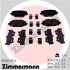 Колодки гальмівні дискові, к-кт - ZIMMERMANN 253761752 (фото 1)
