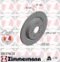 Диск гальмівний Coat Z - ZIMMERMANN 280319620 (фото 1)