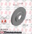 Гальмівний диск COAT Z - (5171226100) ZIMMERMANN 285350620 (фото 1)
