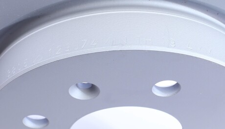 Фото 4 - Гальмівний диск ZIMMERMANN 320.3805.20 (320380520)