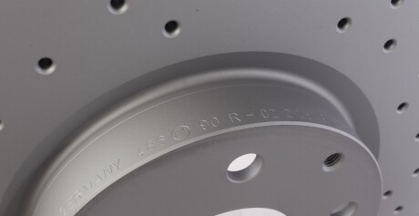 Фото 3 - Гальмівний диск ZIMMERMANN 370.3050.52 (370305052)