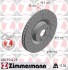 Тормозной диск - ((2214211312, 2214210912, A2214210912, A2214211312)) ZIMMERMANN 400.5514.20 (фото 1)