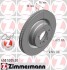 Тормозной диск - (sdb500182, sdb500181, sdb500220) ZIMMERMANN 450.5205.20 (фото 1)