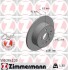 Диск гальмівний Coat Z - ZIMMERMANN 590284220 (фото 1)