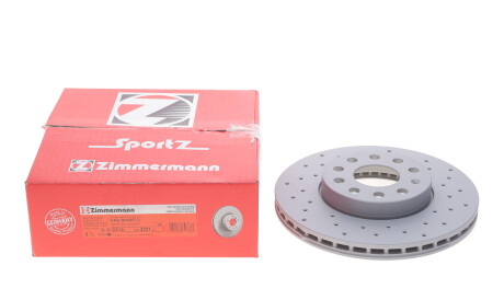 Фото 2 - Тормозной диск ZIMMERMANN 600.3221.52 (600322152)