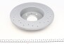 Тормозной диск задний VW Caddy III 04-15 (256x12) - (1K0615601AC, 1K0615601AJ, 1K0615601J) ZIMMERMANN 600.3222.52 (фото 2)