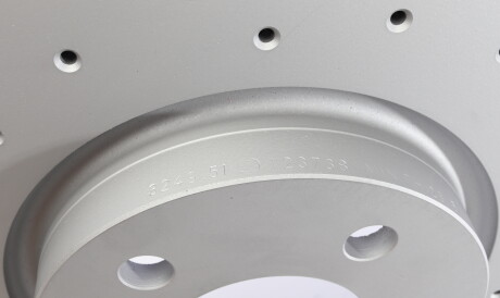 Фото 3 - Гальмівний диск ZIMMERMANN 600.3249.52 (600324952)